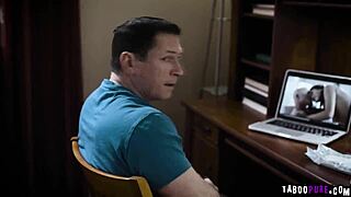 Stepdad Eating Kenna James Wet Pussy Before Slamming It With His Throbbing Mature Man Meat