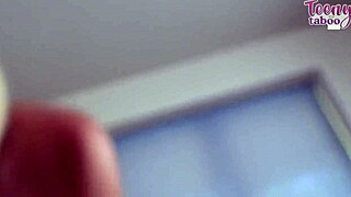 Babysitter Lilith Grace Gives Blowjob And Rides Seth Brogan In Bed For Creampie