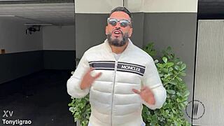 trailer shows brazilian milf bent over for big cock blowjob