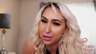 Watch Lustful Nina Kayy Squeeze And Ride That Thick Cock Wildly!