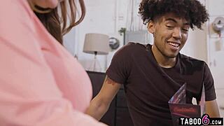 Huge boobs milf stepmom natasha nice fucks young 18+ black stepson