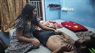 Will This Horny Desi Couple's Hot Romance Lead To Hard Fucking And Anal In Bedroom?