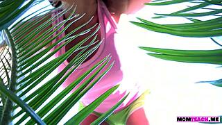 Petite Teen Enjoys Hardcore Lesbian Fuck With Milf Danica Dillon!