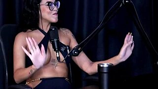 Blonde brazilian milf in lingerie faces wild public humiliation and fetish casting interview outdoors