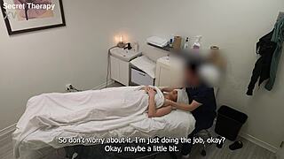 Kendal Milf With Tattoos Convinced To Fuck Massage Therapist In Oiled Interracial Blowjob And Wet Pussy Action!