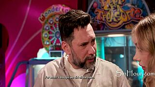 Step mom left the arcades empty! Your move now stepdad with Sky Pierce