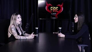 Check out the naughty interview full of dirtiness with Melina Khalifa in Porn Cast Brazil part 4