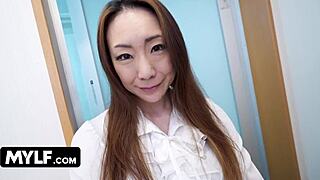 Yoga Pants Stepmom Catches Me Jerking To Her Panties And Sucks My Cock