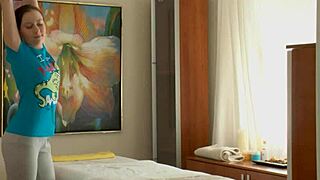 Sweet Russian Petite 18+ Tits Babe Bretta Fucked Hard By Massage Guy