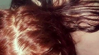 lucky gurl nikki cakes sucks dick and licks ass on the stairs