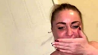 Step Son Gets Endless Blowjob From Blonde With Big Tits Sucking Dick, Licking Balls, And Finishing On Boobs.