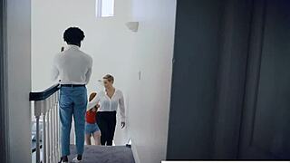 why are we fighting when foster mom can teach us sex with her big tits and ass?