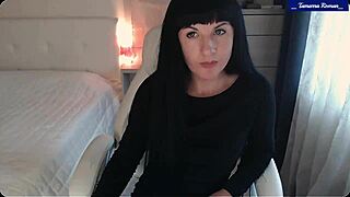 Why does Tamarra Roman aka Jessy tease with such a sexy strip, showing perky tits and wiggling ass?