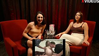 Pregnant babe bent over for doggystyle big cock pounding