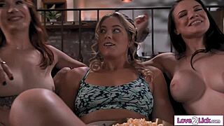 personal stepdaughter getting so turned on with her nudist stepmoms