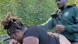 Someone Caught Us Fucking While Walking Their Dog Through The Park. Part 2 Had To Relocate Before The Cops Were Called.