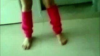 the bathroom door opens and he discovers me! oh my god, what a juicy pussy surprise!