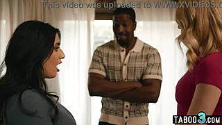 Bbc Hubby Pounds Milf Wife Sarah Arabic While She Licks Lesbian Gf Lily Labeau In Threesome