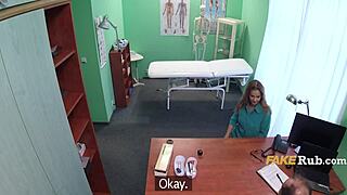 Watch This Doctor Cure Back Pain With Intense Massage And Deep Fucking!