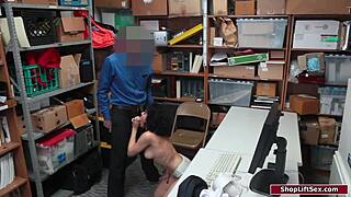 Officer, you're fucking that busty latina shoplifter hard