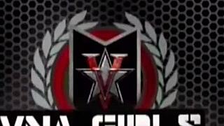 Blonde Vicky Vette And Angel Wicky In Lingerie Fucking With Dildo