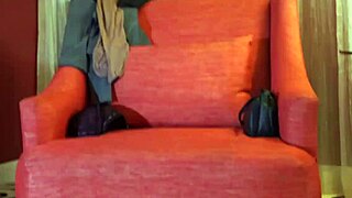 what does kristyna do in casting with fingering and lingerie??