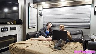 Intense Chat Roulette Leads To Step-Brother Dominating And Fucking Virgin In Cowgirl And Doggystyle