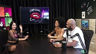 Tifany Rocha shines in sensual cast moments with interracial cuckold group play and public orgasm on sheer red - part 6