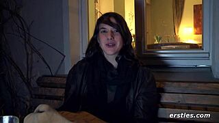 Hey R�si, why not rub that shaved pussy harder for me?