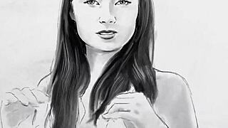 petite brunette milf exposed sexy body and posed in lingerie for playboy outdoor striptease