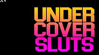 two milfs cheat with poolboy in amateur blowjob and group fucking session with big tits on display. wife shares taboo threesome action at home.