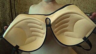 plump bbw milf's saggy natural tits beg for your hard cock tease