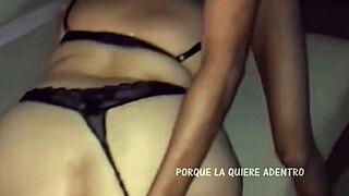 I remember that wild holiday party where we enfiestando tania the chubby liberated viciosa with intense anal action.