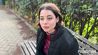 Torbe Catches Busty Latina Lulita Star Swallowing Every Drop of Cum in Putalocura