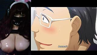 Wife Sneaks Sex with Hubby's Friend Using Big Nipples