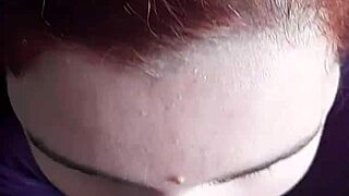 Curvy bbw milf craves big cock sucking cum facial blast