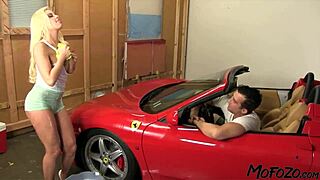 i'm pounding this busty blonde milf's wet pussy in homemade amateur action