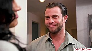 Big tits milf facefucked brutally by boss!