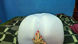 Latina Milf's Vagina Sounds So Wet Bent Over Taking Huge Cock Deep