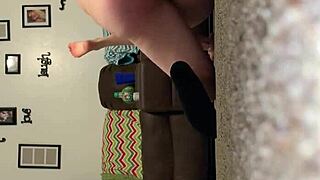 sexy blonde milf gives hardcore blowjob and fuck