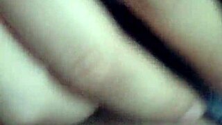 Huge natural boobs bounce in wild amateur tit fuck