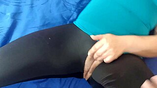 Latina stepmom's huge pussy tempts stepson for rough cash fuck session