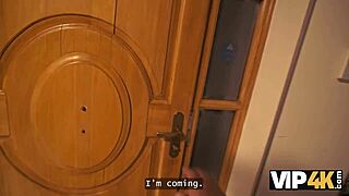 Watch this mature slut seduce neighbor with bedroom blowjob skills