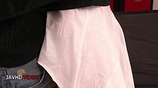 seductive japanese milf arisa kuroki deepthroats then rides thick cock