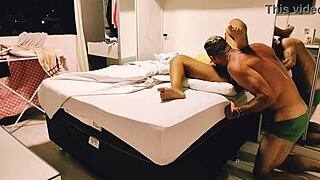 My naughty stepmom's footjob leads to deep anal creampie explosion!