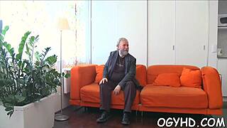you like how this lascivious old stud teases your young pussy?