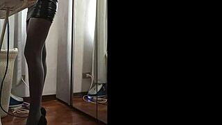 Preview: Sexy Housewife In Miniskirt And Heels Gets Pussy Pounded By Husband