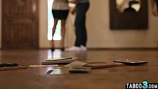 WHOA! Arabelle Raphael's Massive Tits Lure Her Into Taboo Housewife Fuck!