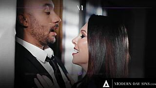 nympho ebony milf gets drilled rough by black bull while her wife watches cuckold style