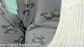 Colombian milf cameltoe big pussy lips juicy clit spreading legs